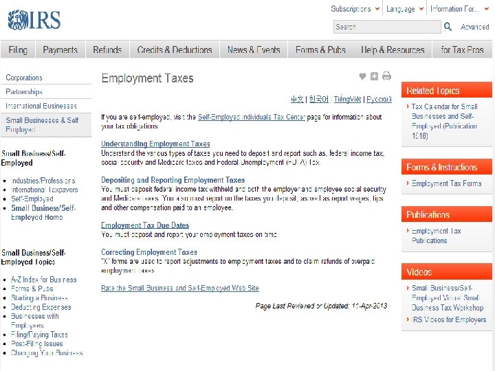 Internal Revenue Service 26 