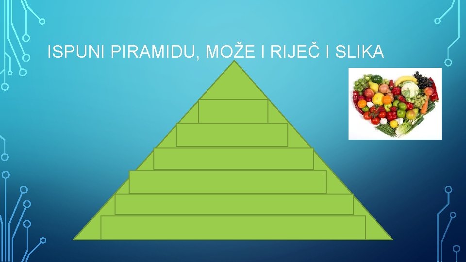 ISPUNI PIRAMIDU, MOŽE I RIJEČ I SLIKA 