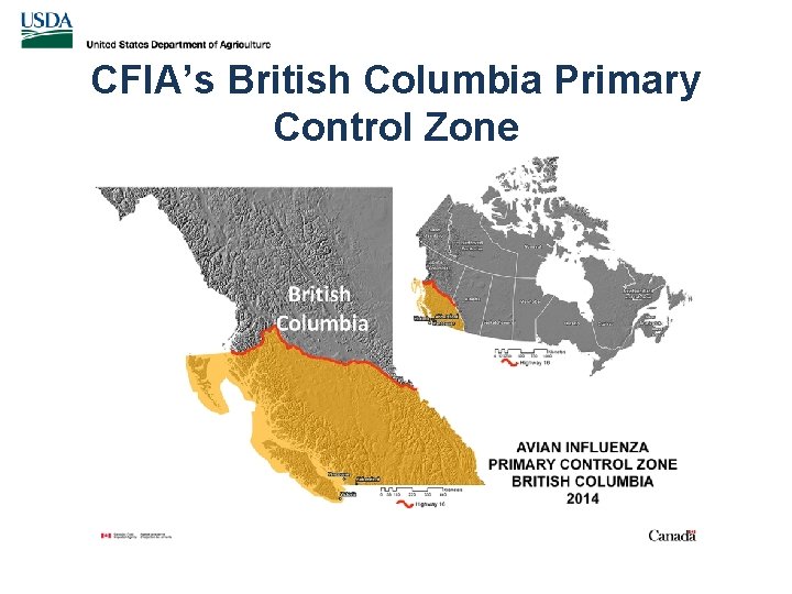 CFIA’s British Columbia Primary Control Zone 