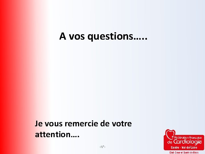 A vos questions…. . Je vous remercie de votre attention…. ‹N°› 36 