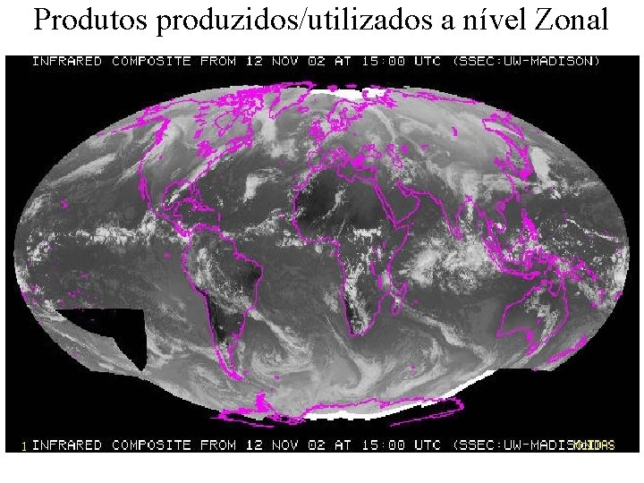 Produtos produzidos/utilizados a nível Zonal Produtos produzidos/utilizados a nível Zonal