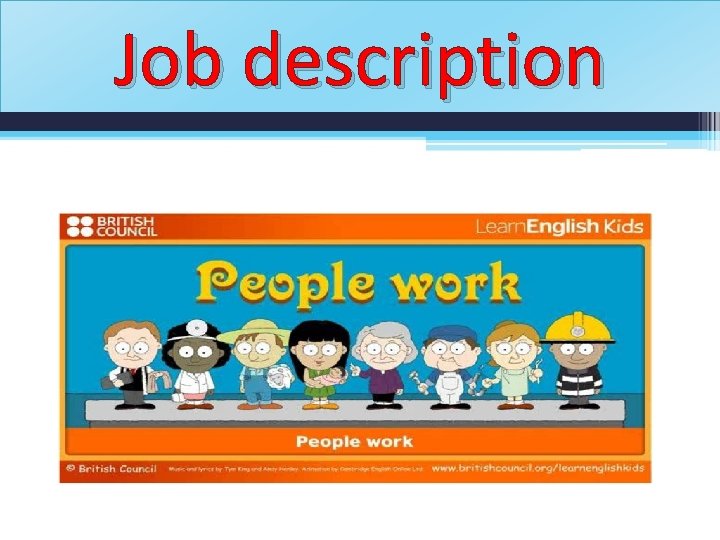 Job description 