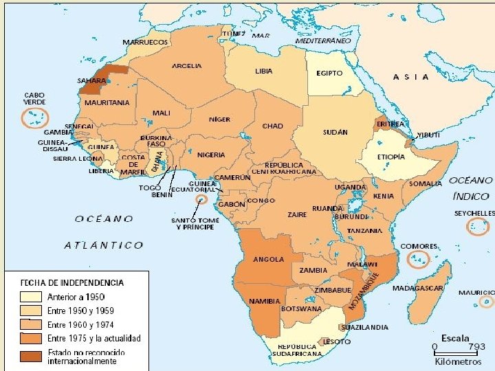 Descolonización en África 