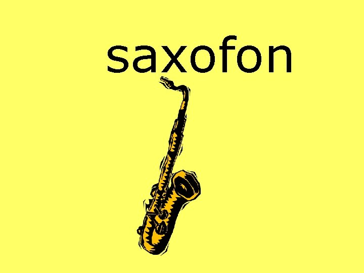 saxofon 