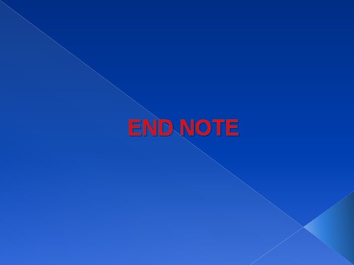 END NOTE 