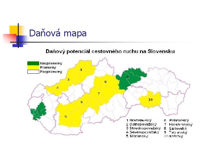 Daňová mapa 