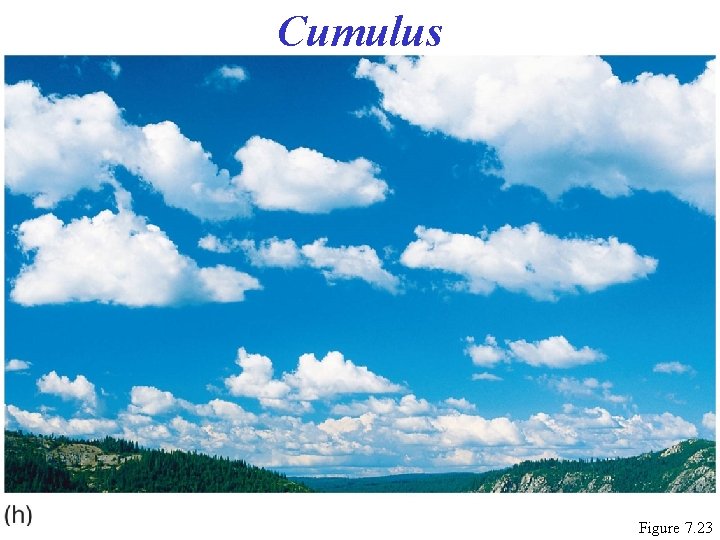 Cumulus Figure 7. 23 