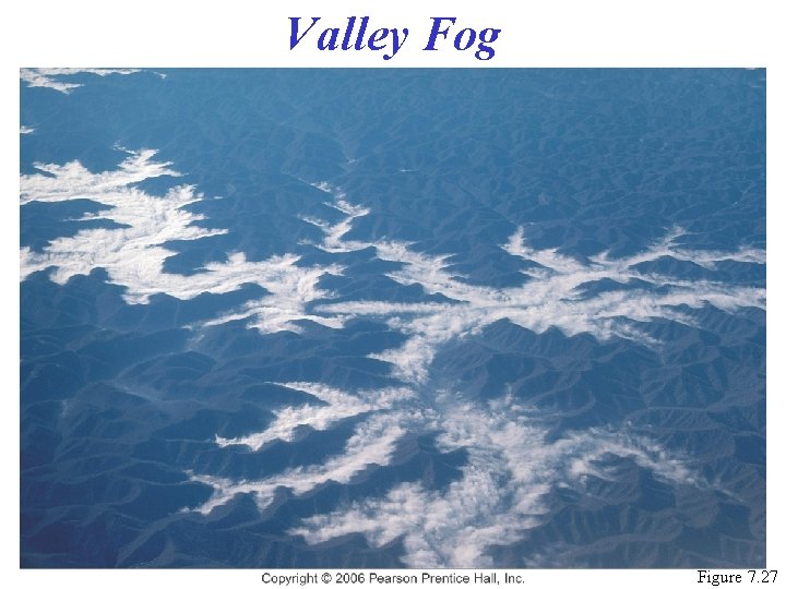 Valley Fog Figure 7. 25 Figure 7. 27 