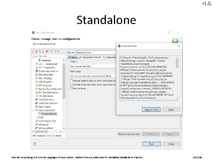 Standalone Tutorial: Generating DDI 4 in the Language of your Choice - Model Driven