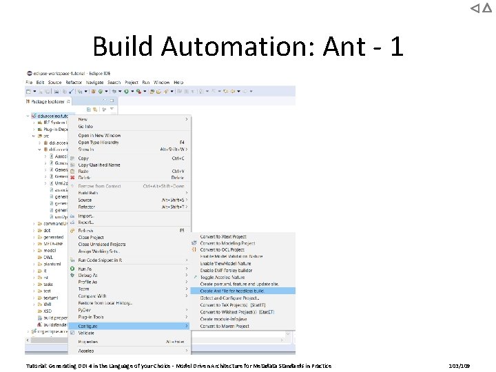 Build Automation: Ant - 1 Tutorial: Generating DDI 4 in the Language of your