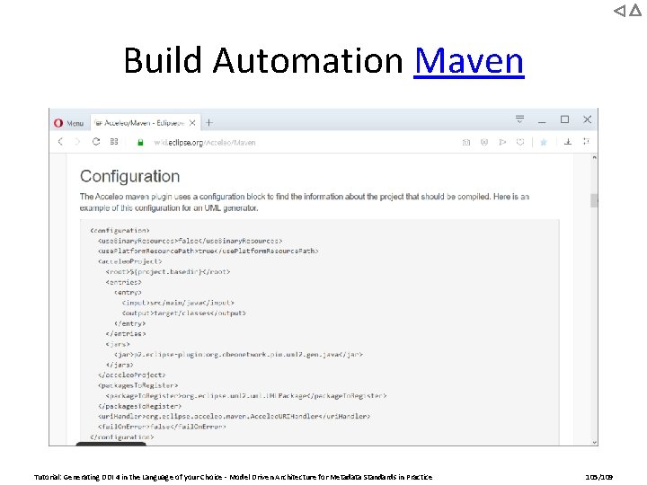 Build Automation Maven Tutorial: Generating DDI 4 in the Language of your Choice -