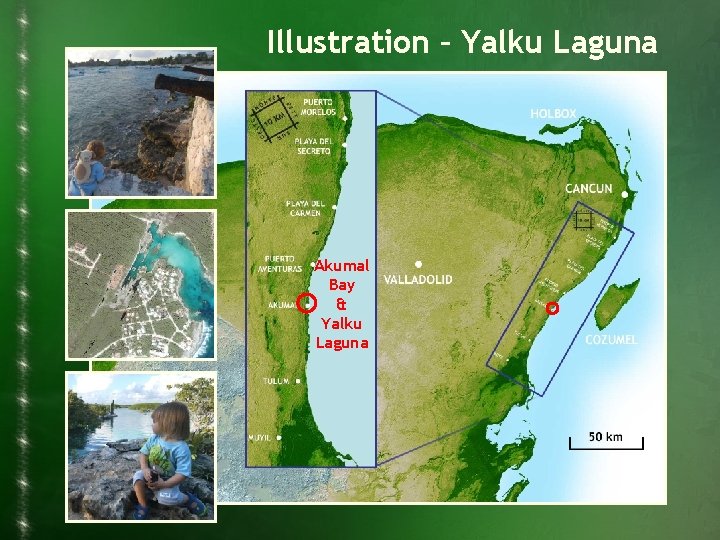 Illustration – Yalku Laguna Akumal Bay & Yalku Laguna 