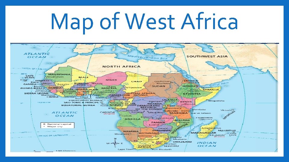 Map of West Africa 