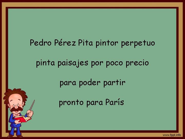 Pedro Pérez Pita pintor perpetuo pinta paisajes por poco precio para poder partir pronto