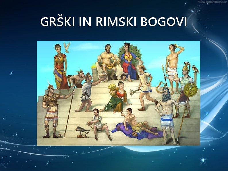 GRŠKI IN RIMSKI BOGOVI 