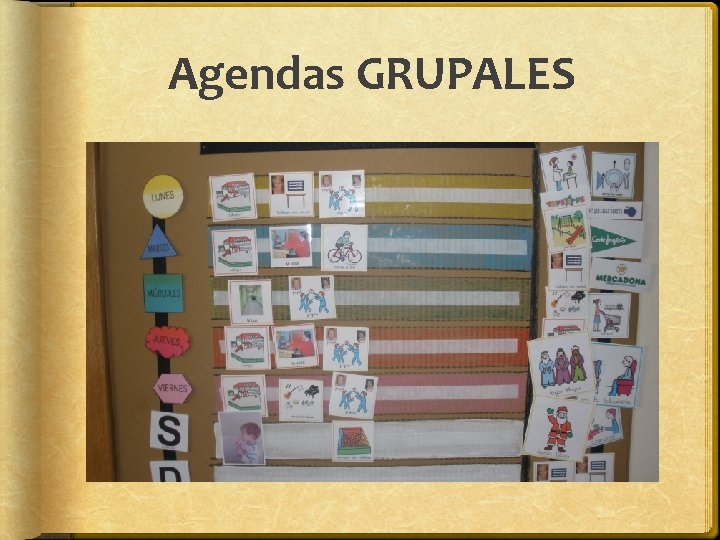 Agendas GRUPALES Agendas GRUPALES