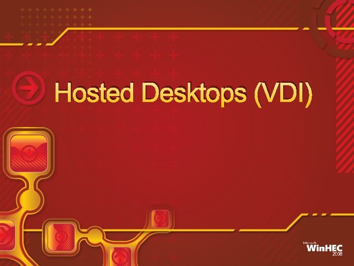 Hosted Desktops (VDI) 