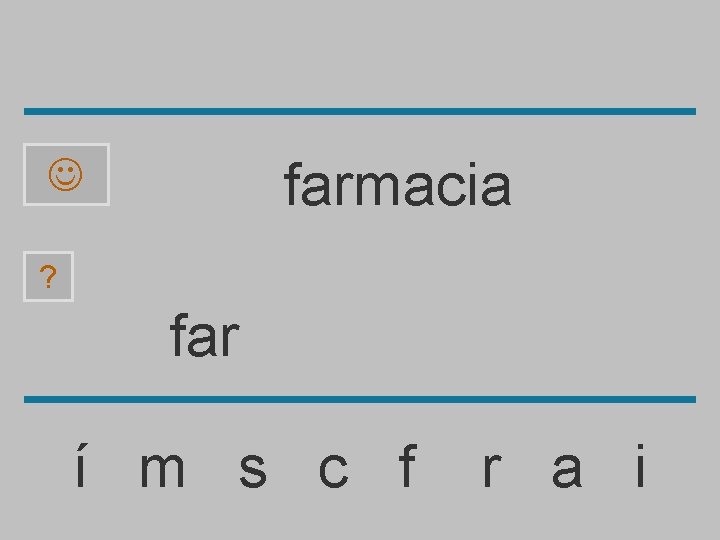 farmacia ? far í m s c f r a i 