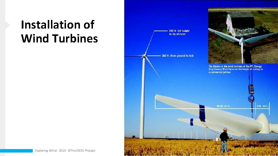 Installation of Wind Turbines Exploring Wind - 2018 ©The NEED Project 