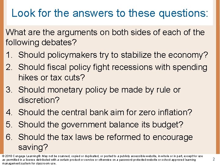 Look for the answers to these questions: What are the arguments on both sides