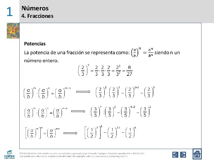 1 Números 4. Fracciones 