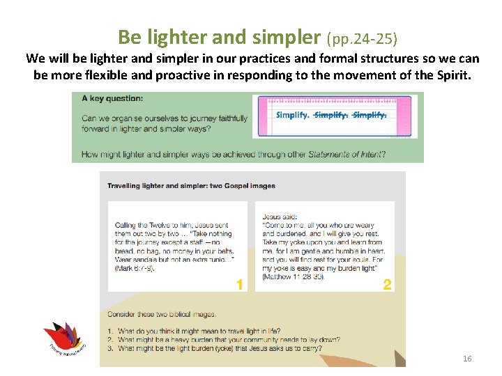 Be lighter and simpler (pp. 24 -25) We will be lighter and simpler in Be lighter and simpler (pp. 24 -25) We will be lighter and simpler in