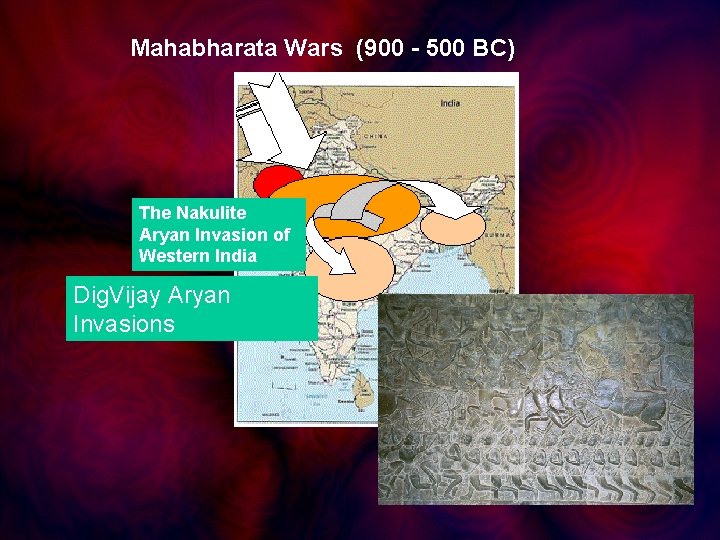 Mahabharata Wars (900 - 500 BC) The Nakulite Aryan Invasion of Western India Dig.