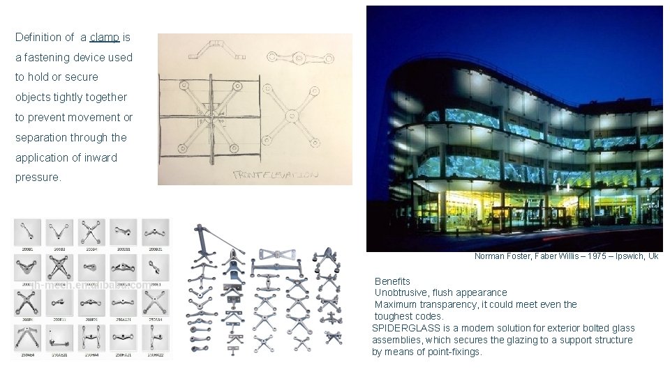 Definition of a clamp is a fastening device used to hold or secure objects