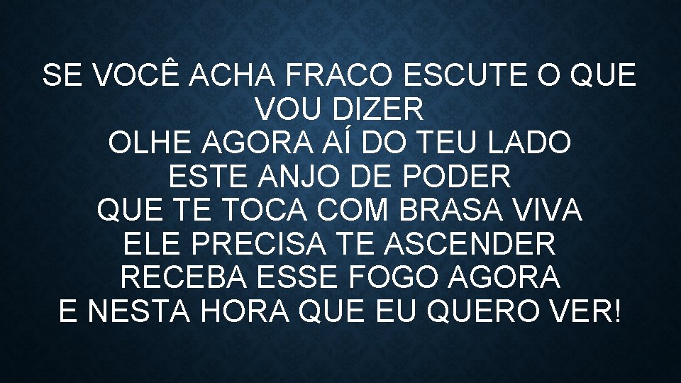 SE VOCÊ ACHA FRACO ESCUTE O QUE VOU DIZER OLHE AGORA AÍ DO TEU