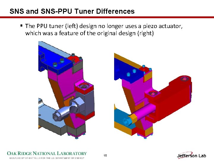 SNS and SNS-PPU Tuner Differences § The PPU tuner (left) design no longer uses