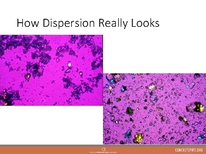 How Dispersion Really Looks 