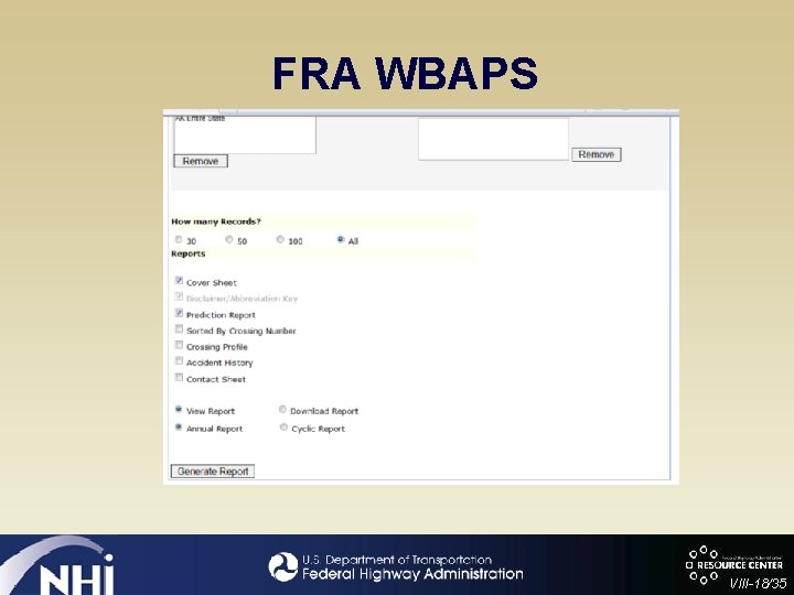 FRA WBAPS VIII-18/35 