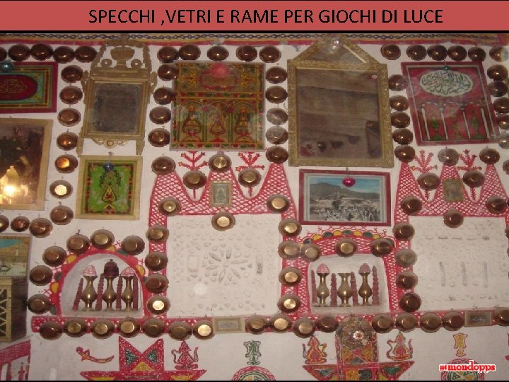 SPECCHI , VETRI E RAME PER GIOCHI DI LUCE 