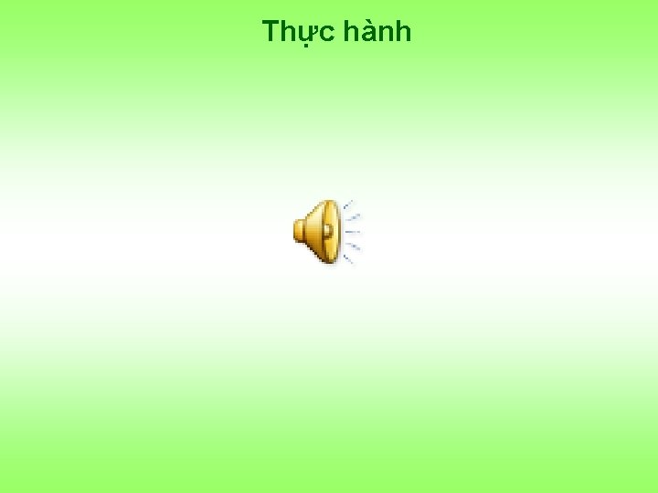 Thực hành 