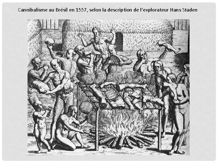 Cannibalisme au Brésil en 1557, selon la description de l’explorateur Hans Staden 