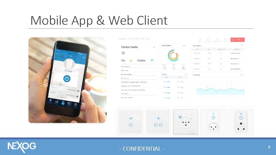 Mobile App & Web Client - CONFIDENTIAL - 9 