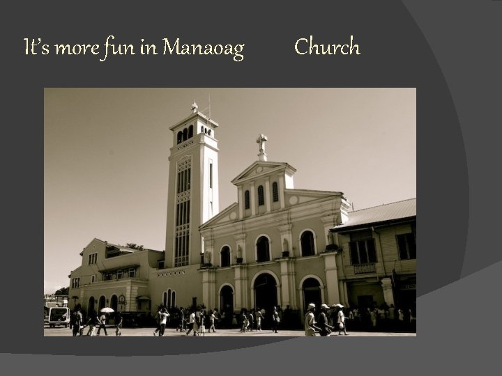It’s more fun in Manaoag Church 
