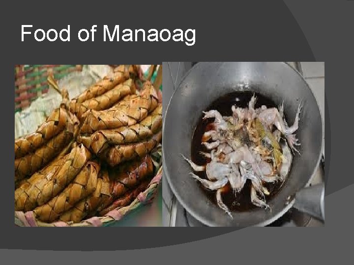 Food of Manaoag 
