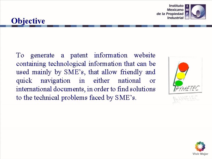 Objective To generate a patent information website containing technological information that can be used Objective To generate a patent information website containing technological information that can be used