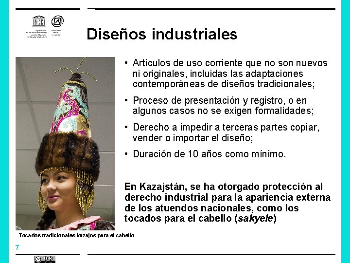 Diseños industriales • Artículos de uso corriente que no son nuevos ni originales, incluidas
