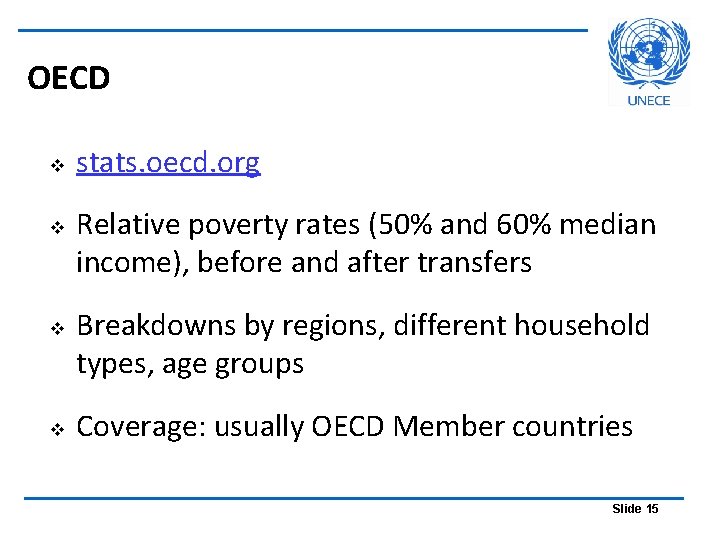 OECD v v stats. oecd. org Relative poverty rates (50% and 60% median income),