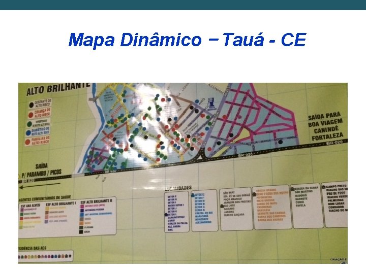 Mapa Dinâmico – Tauá - CE 