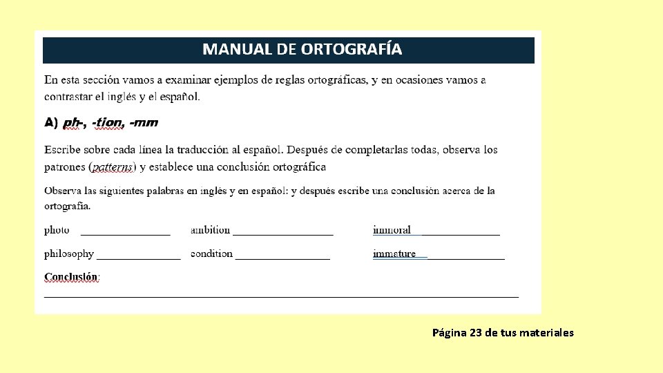 Página 23 de tus materiales 