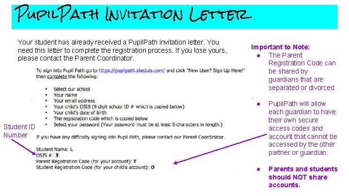 Pupil. Path Invitation Letter Your student has already received a Pupil. Path invitation letter.