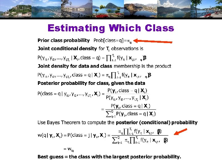 Estimating Which Class 