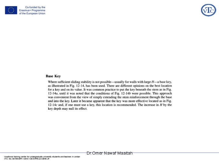 Dr. Omer Nawaf Maaitah Dr. Omer Nawaf Maaitah