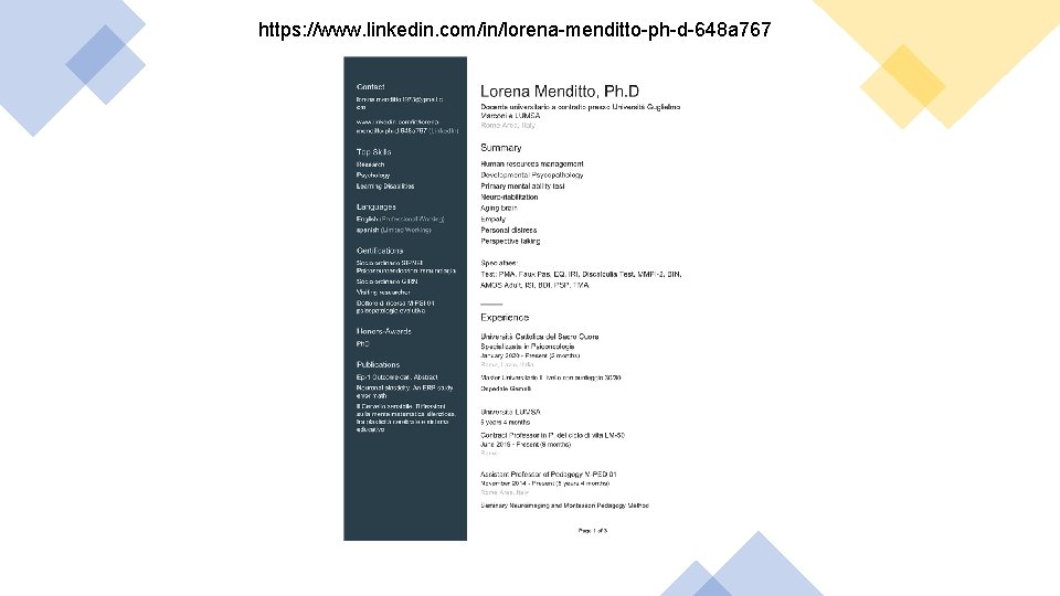 https: //www. linkedin. com/in/lorena-menditto-ph-d-648 a 767 