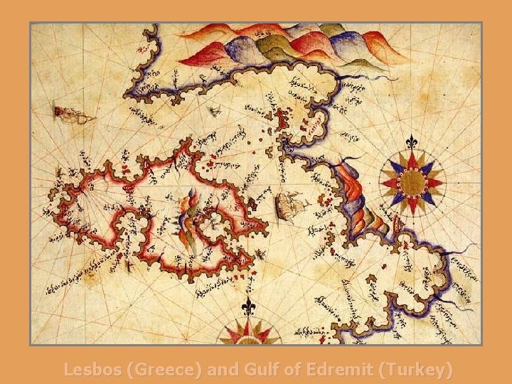 Lesbos (Greece) and Gulf of Edremit (Turkey) 