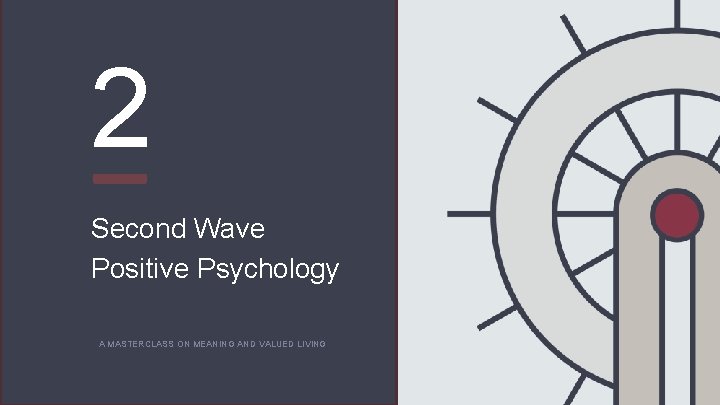 2 Second Wave Positive Psychology A MASTERCLASS ON MEANING AND VALUED LIVING 