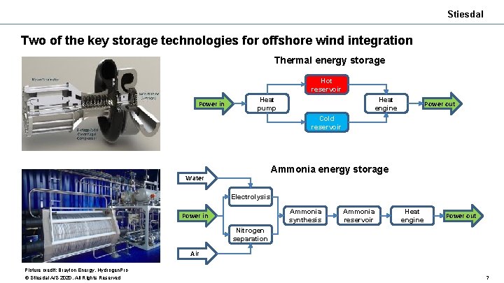 Stiesdal Two of the key storage technologies for offshore wind integration Thermal energy storage